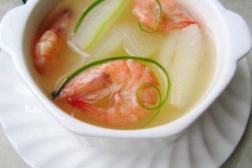 冬瓜虾汤的做法,冬瓜虾汤怎么做好吃,冬瓜虾汤的家常做法 