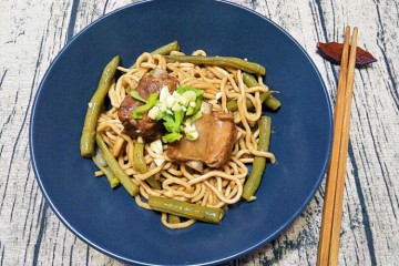 排骨豆角燜面的做法,排骨豆角燜面怎麼做好吃,排骨豆角燜面的家常做法