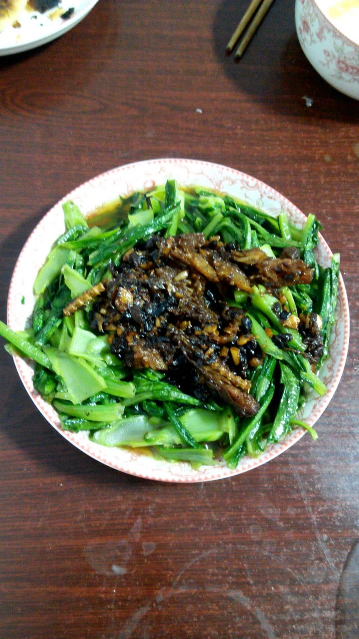 豆豉鯪魚油麥菜