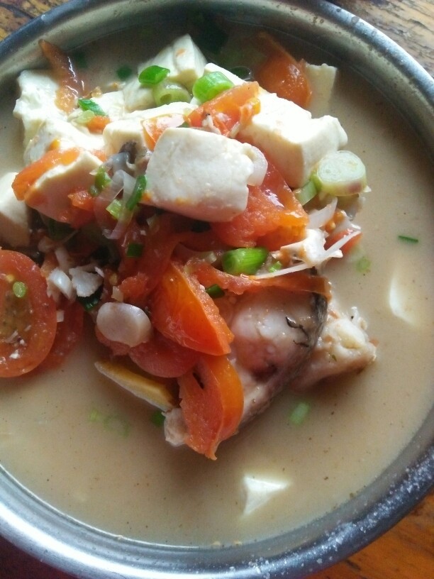 番茄龙利鱼豆腐汤图片