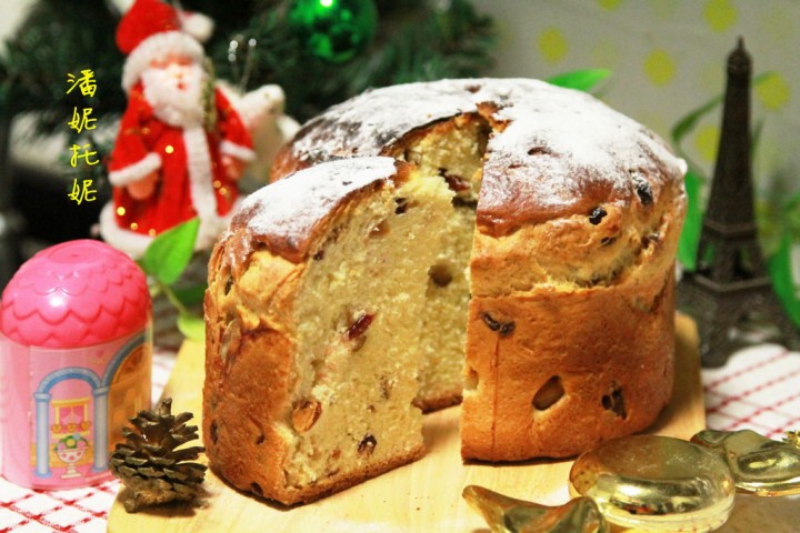 panettone潘妮托妮意大利圣诞节日水果蛋糕面包