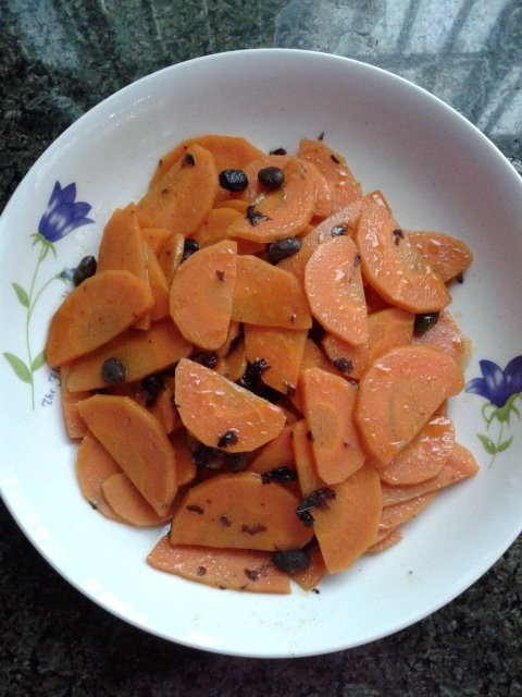 豆豉红萝卜的做法,豆豉红萝卜怎么做好吃,豆豉红萝卜的家常做法 