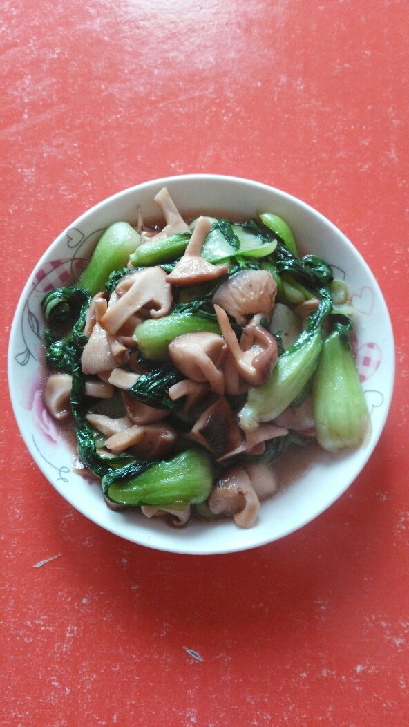 香菇油菜的做法,香菇油菜怎麼做好吃,香菇油菜的家常做法 - 京細菜譜