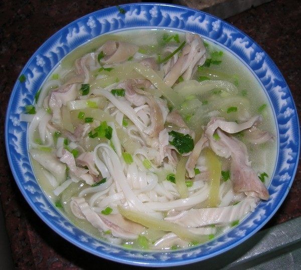 猪肚汤面的做法,猪肚汤面怎么做好吃,猪肚汤面的家常做法 